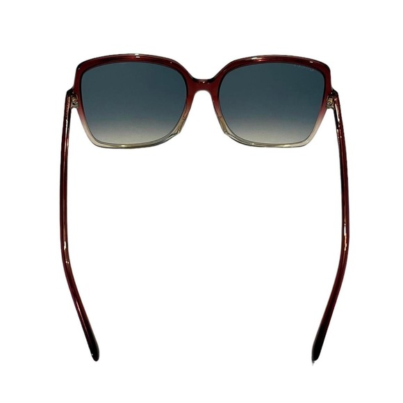Authentic GUCCI Oversized Square GGO544SA Sunglasses Burgundy with velvet case main image 6